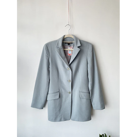Blazer Baby blue lana. Talla: 6 (36)