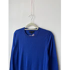 Sweater azul seda y Cachemira. Talla: S 2