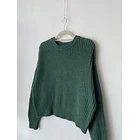 Sweater verde. Talla: M holgado 2