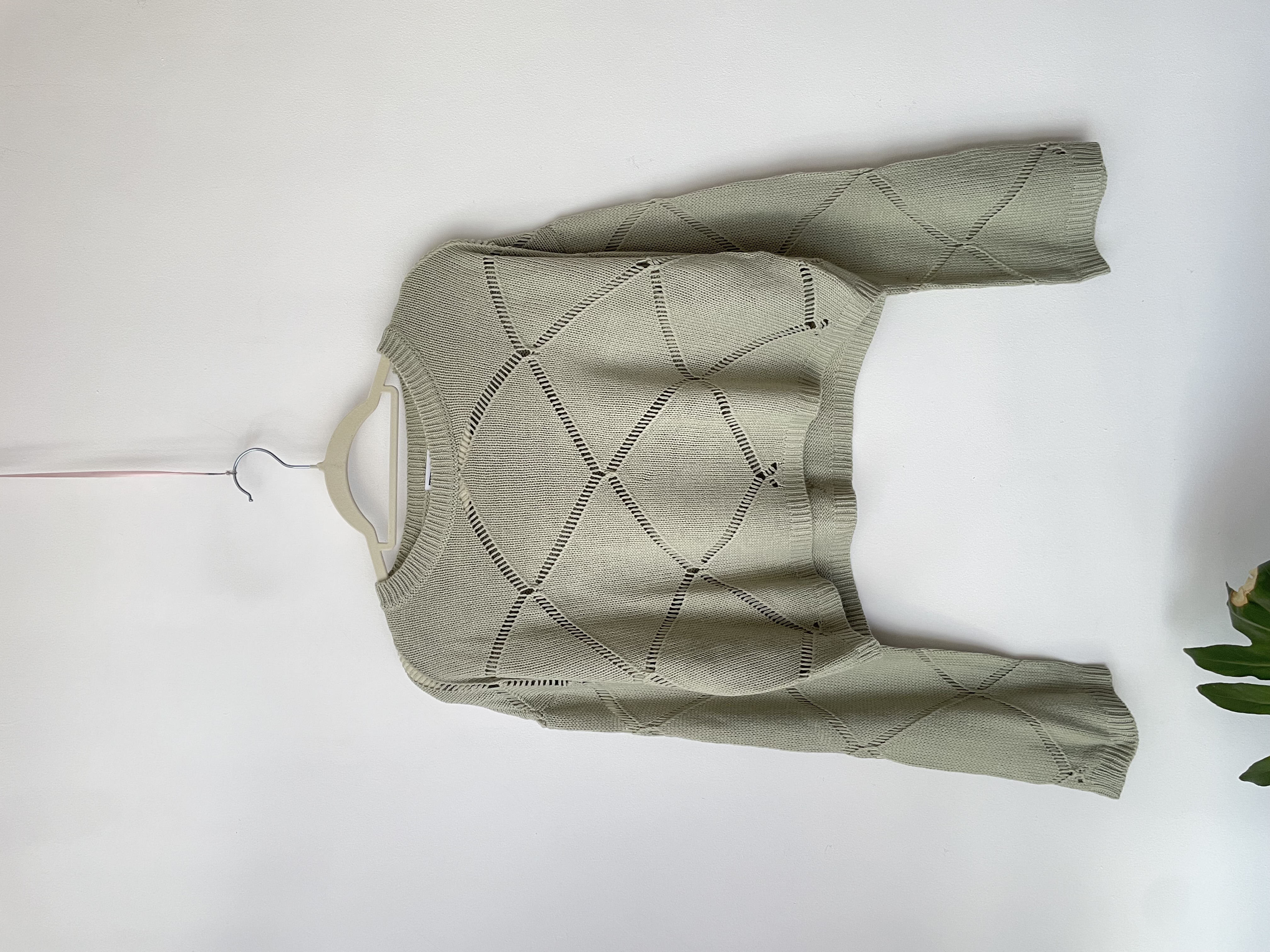 Sweater verde agua. Talla: M 1