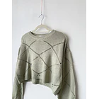 Sweater verde agua. Talla: M 2