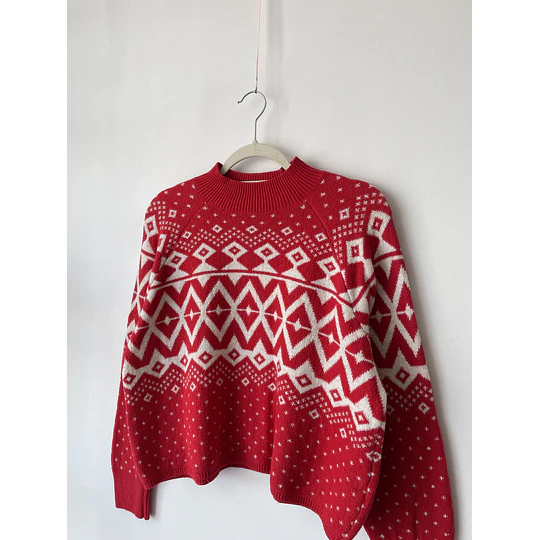 Sweater nórdico. Talla: M