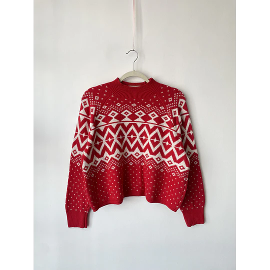 Sweater nórdico. Talla: M