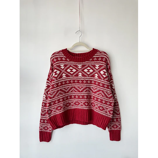 Sweater nordic. Talla: M oversized (L)