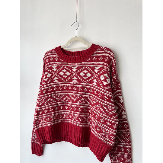 Sweater nordic. Talla: M oversized (L)