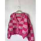 Sweatwe ajedrez. Talla: L 2