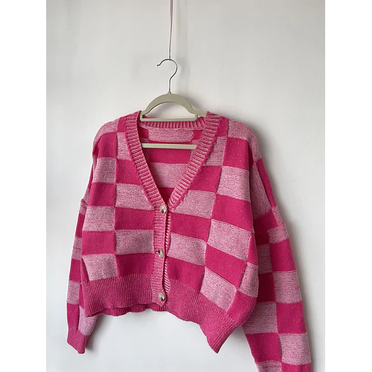 Sweatwe ajedrez. Talla: L