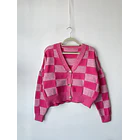 Sweatwe ajedrez. Talla: L 1