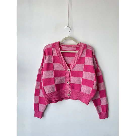 Sweatwe ajedrez. Talla: L