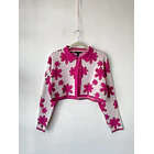 Cardigan flores. Talla: M 1