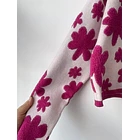 Cardigan flores. Talla: M 3