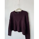 Sweater vino. Talla: S holgado 2