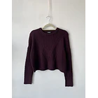 Sweater vino. Talla: S holgado 1
