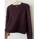 Sweater vino. Talla: S holgado 4