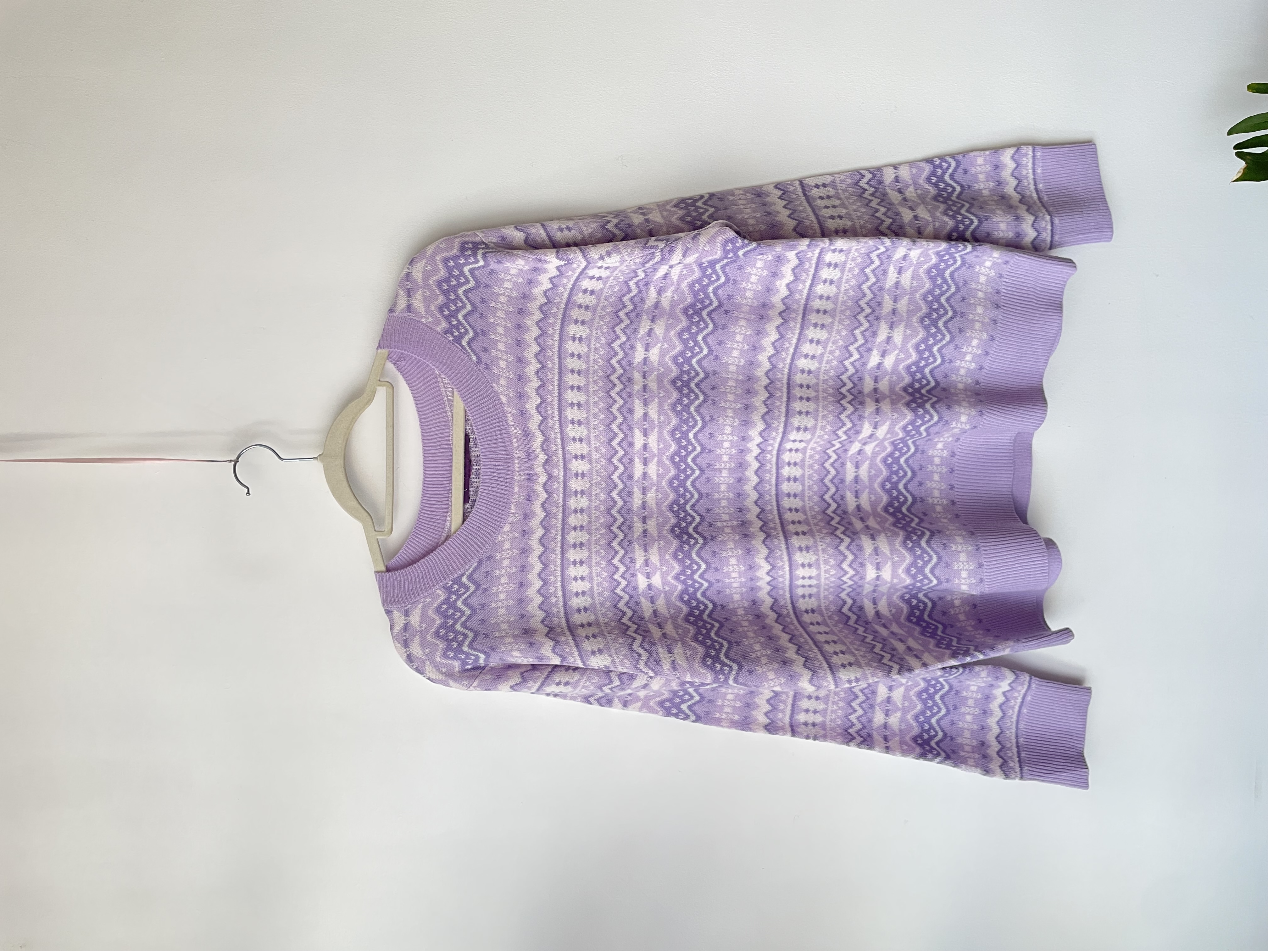 Sweater lila. Talla: XL 1