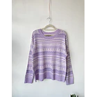 Sweater lila. Talla: XL 1
