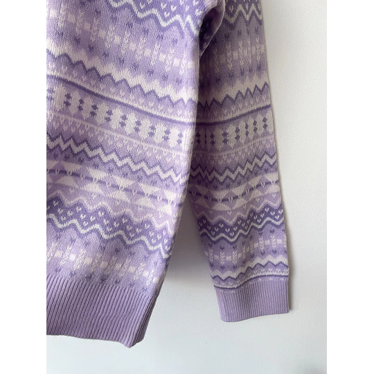 Sweater lila. Talla: XL