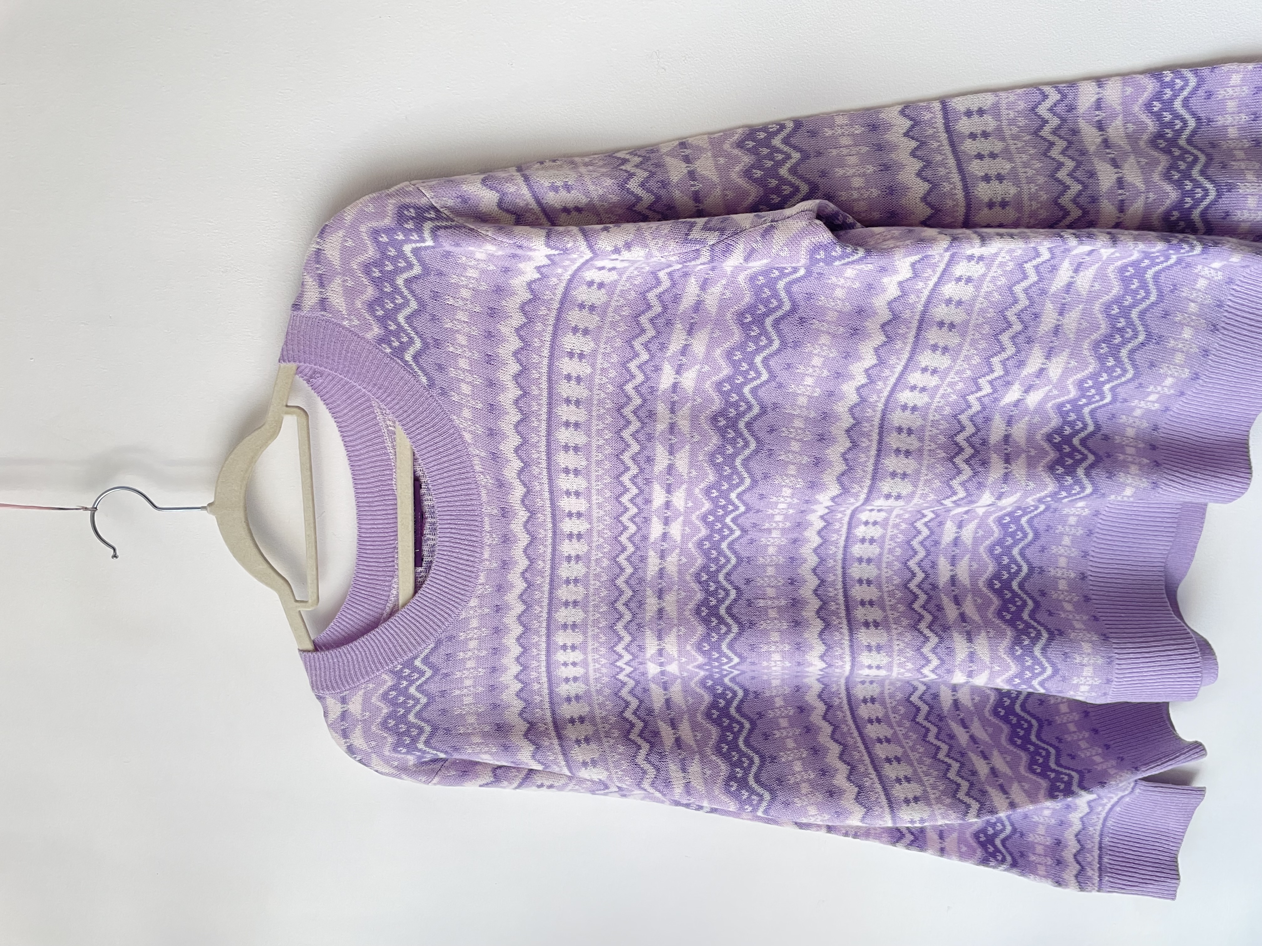 Sweater lila. Talla: XL 3
