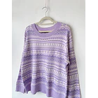 Sweater lila. Talla: XL 3