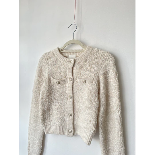 Cardigan grumoso. Talla: XS