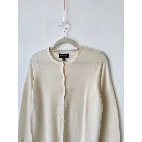 Cardigan lana merino. Talla: M