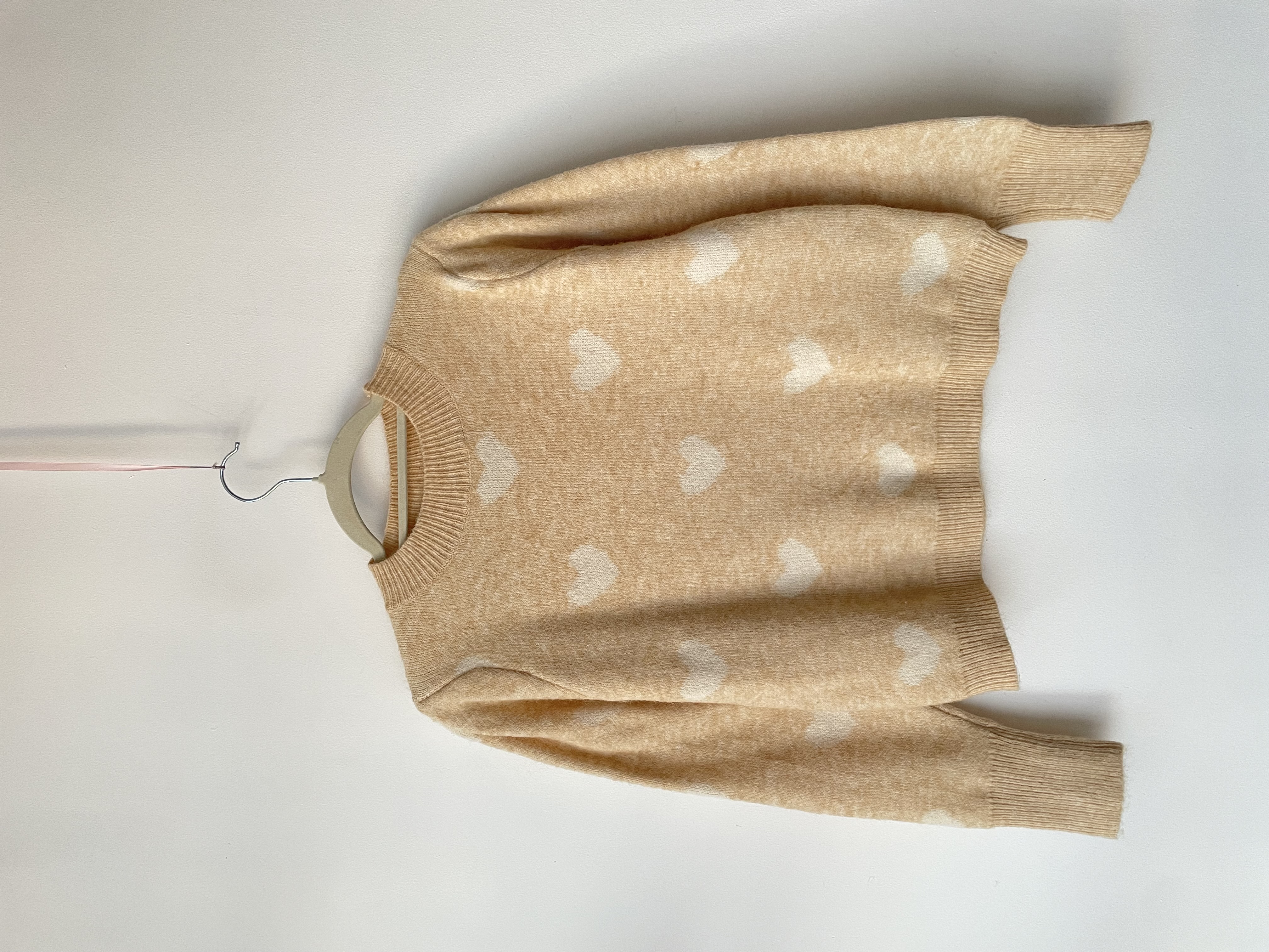 Sweater corazones. Talla: M 1