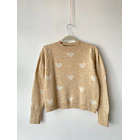 Sweater corazones. Talla: M 1
