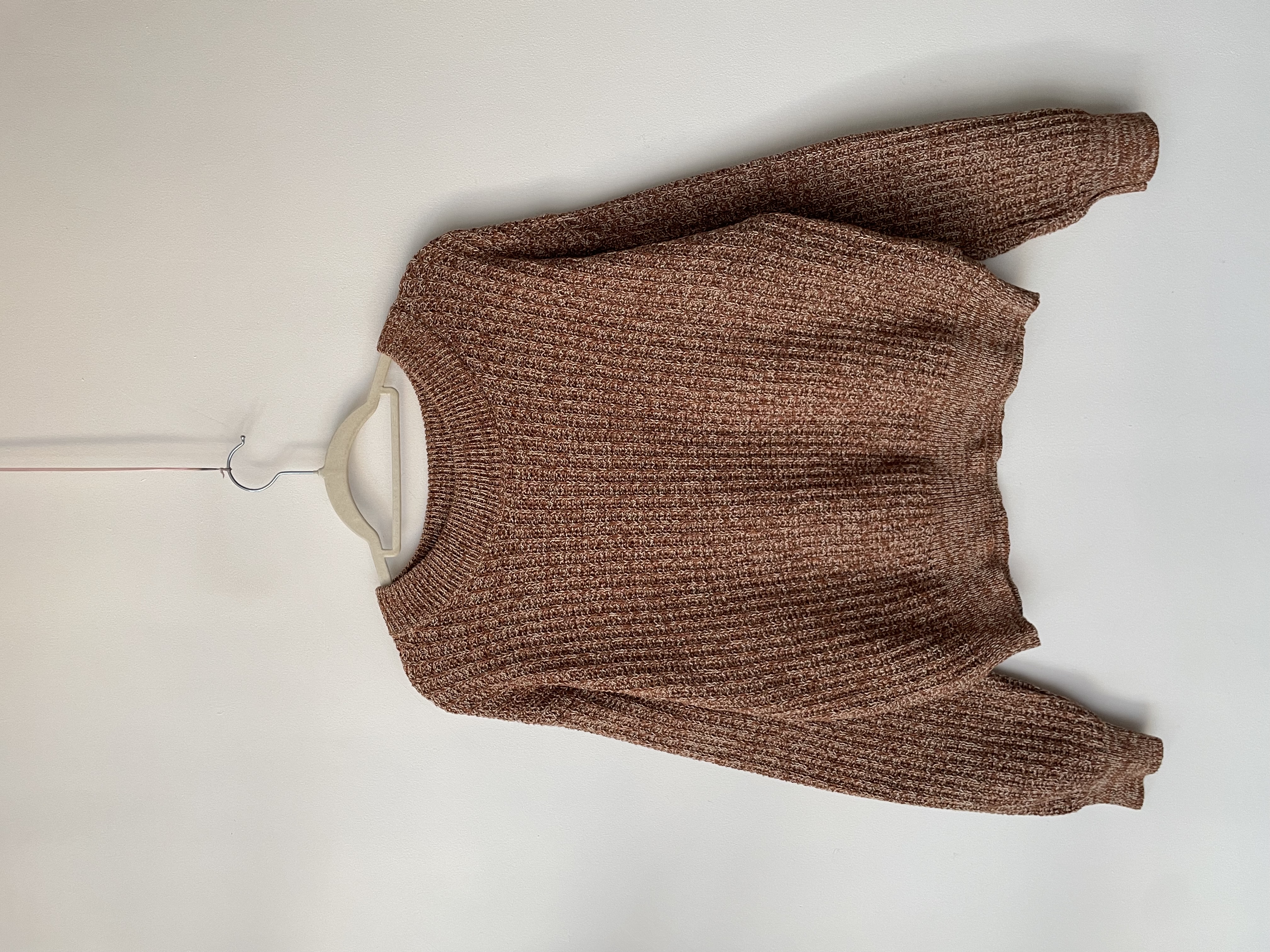 Sweater jaspeado. Talla: L 1