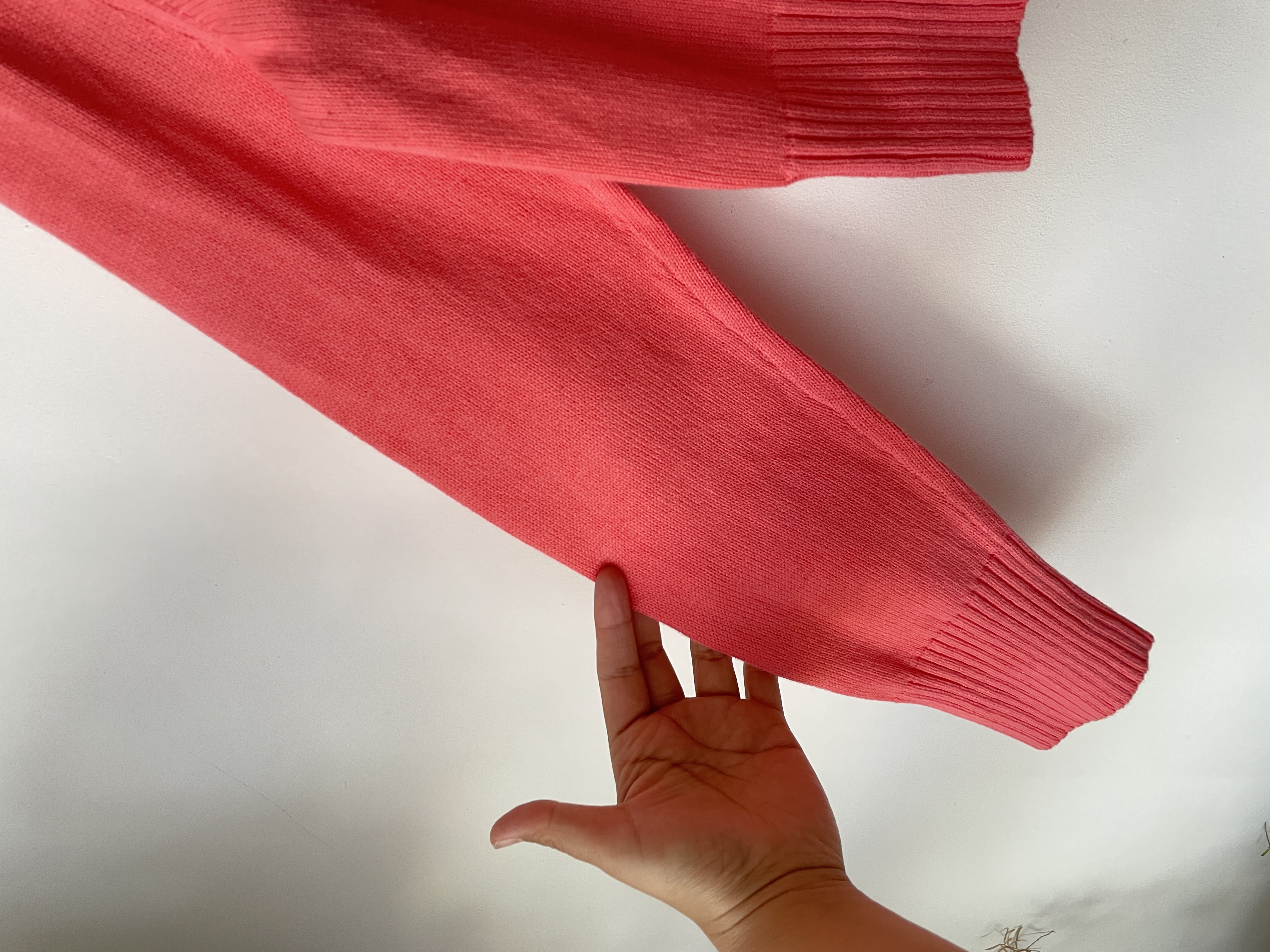 Cárdigan salmón. Talla: M 3