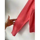 Cárdigan salmón. Talla: M 3
