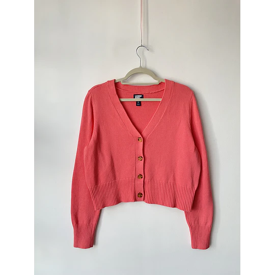 Cárdigan salmón. Talla: M