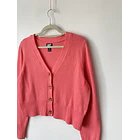 Cárdigan salmón. Talla: M 2