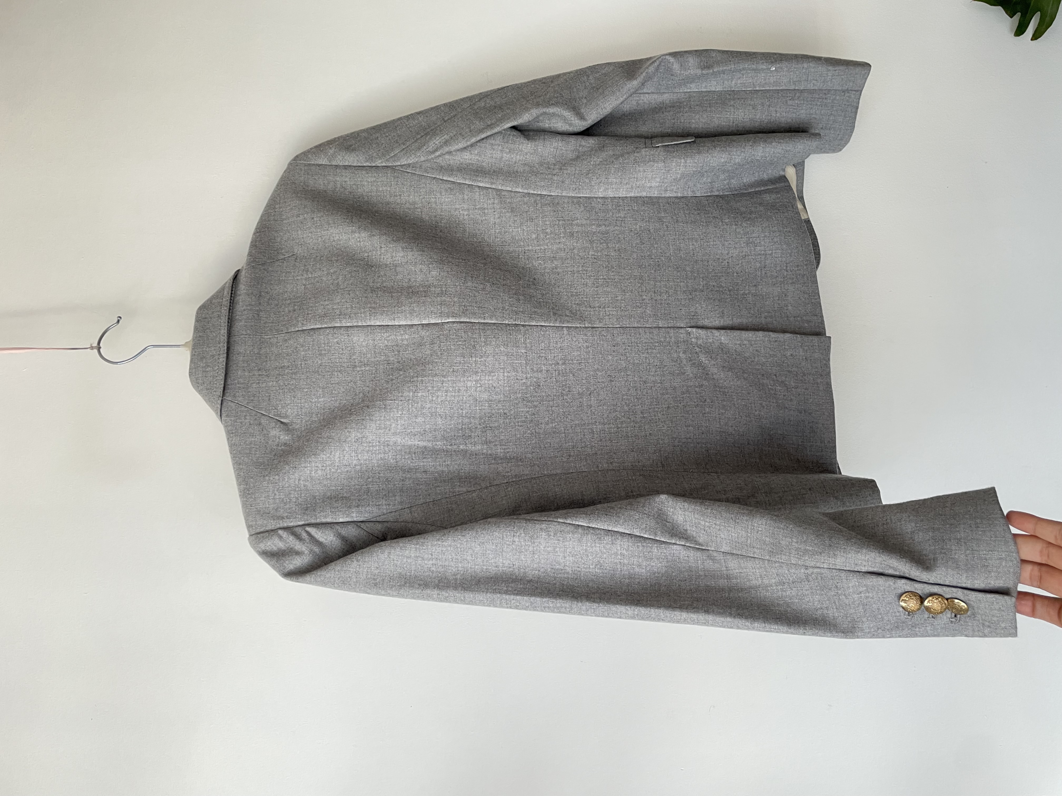 Blazer gris. Talla: S 4
