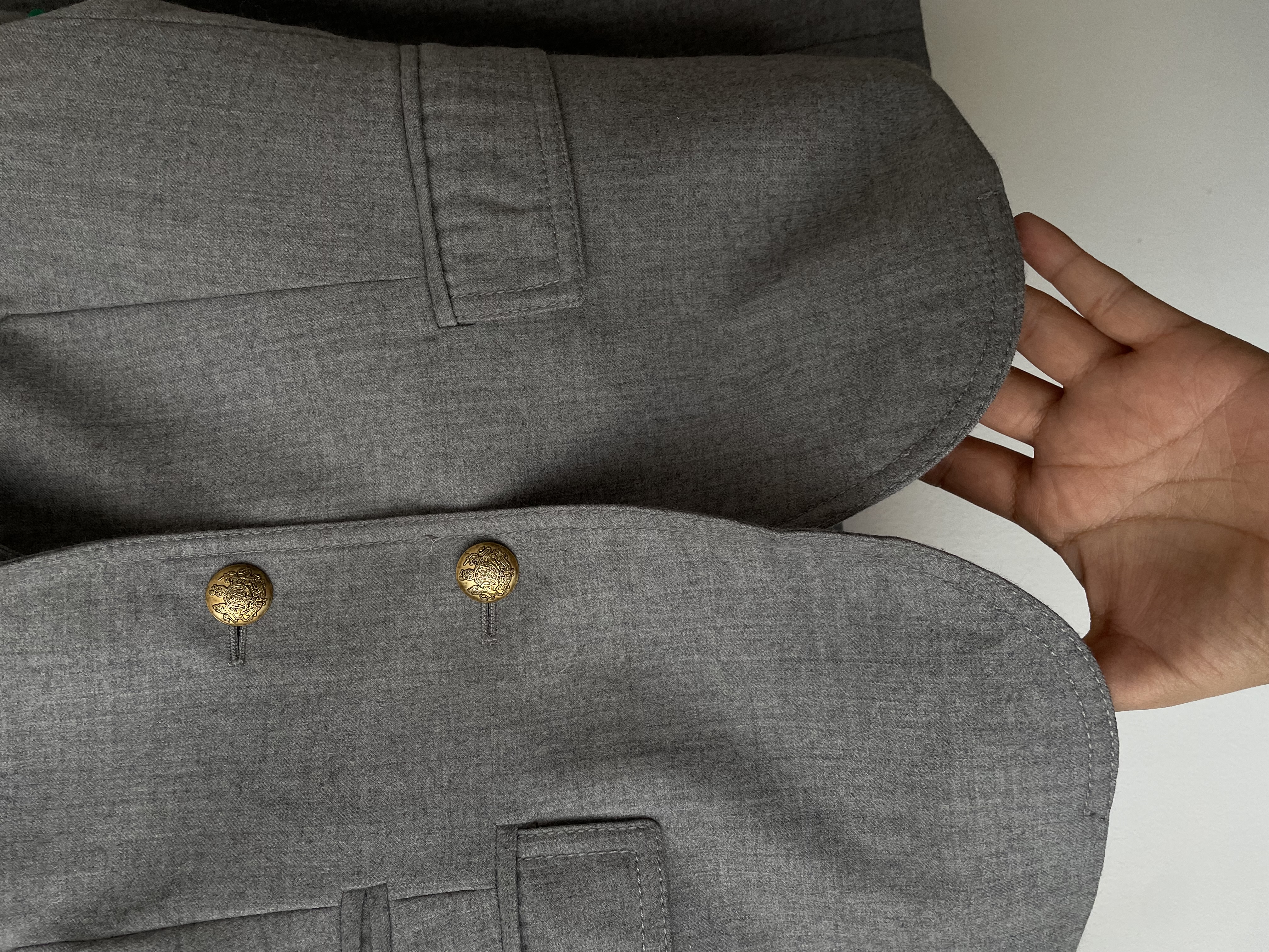 Blazer gris. Talla: S 5