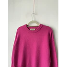 Sweater fucsia. Talla: S holgado 2