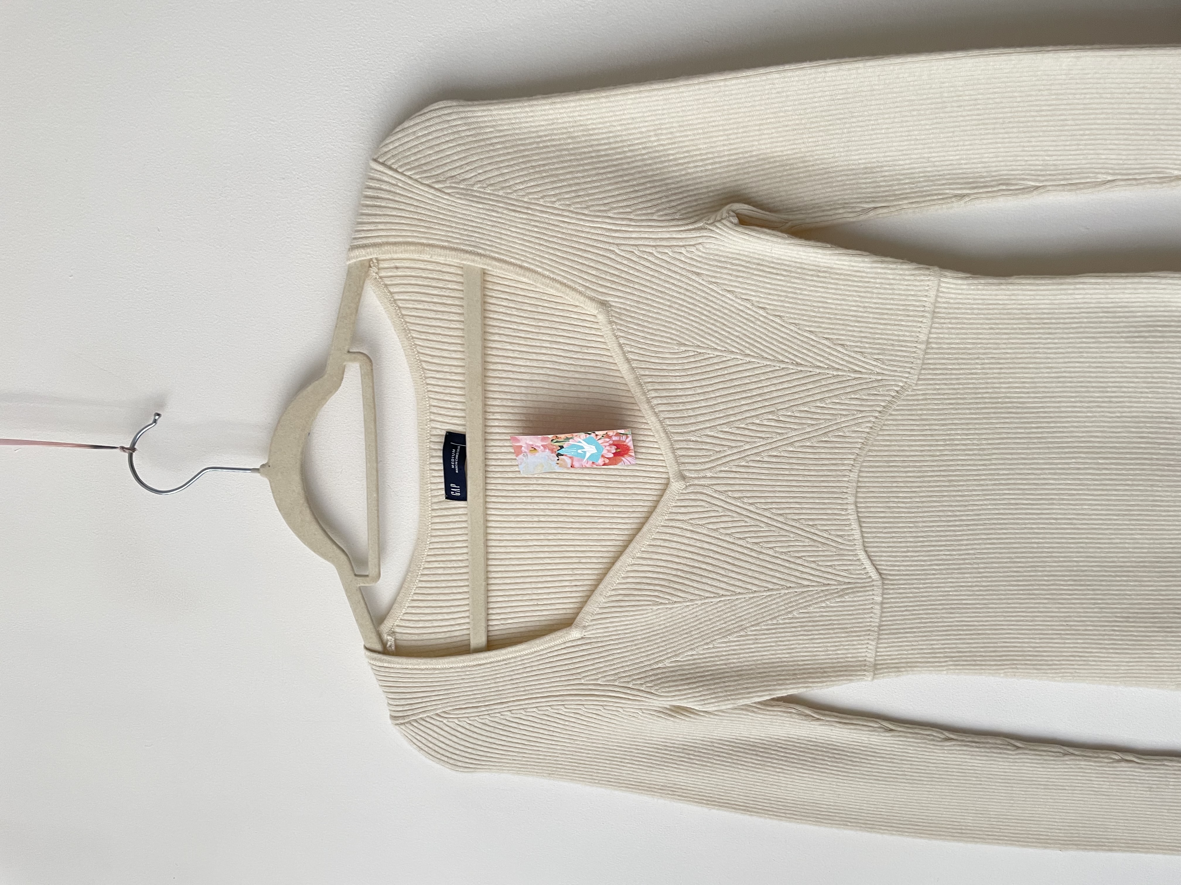 Camiseta crema. Talla: M 2