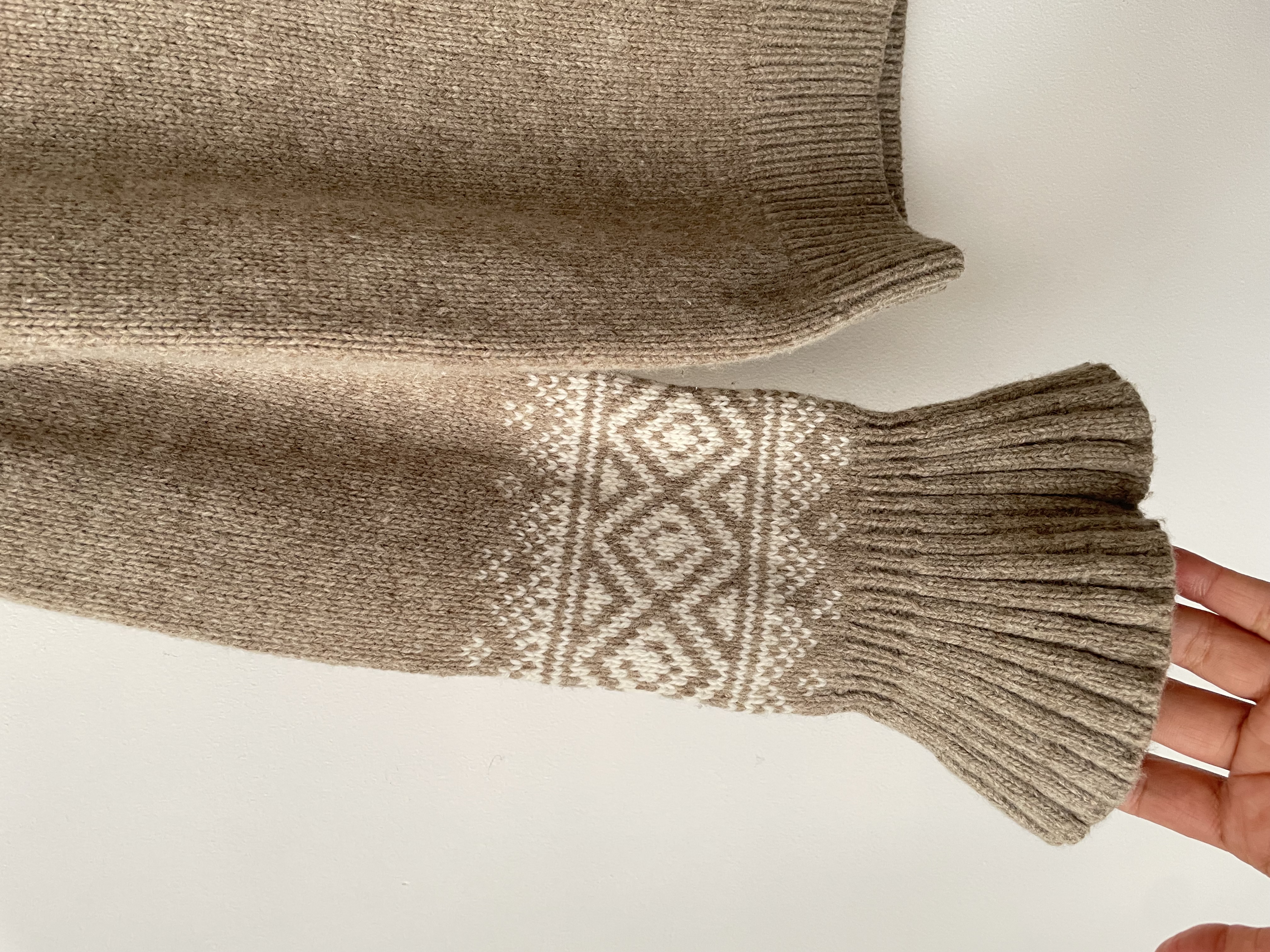 Sweater nordic. Talla: XXS holgado 4