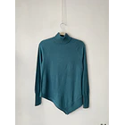 Sweater petróleo lana. Talla: S 1