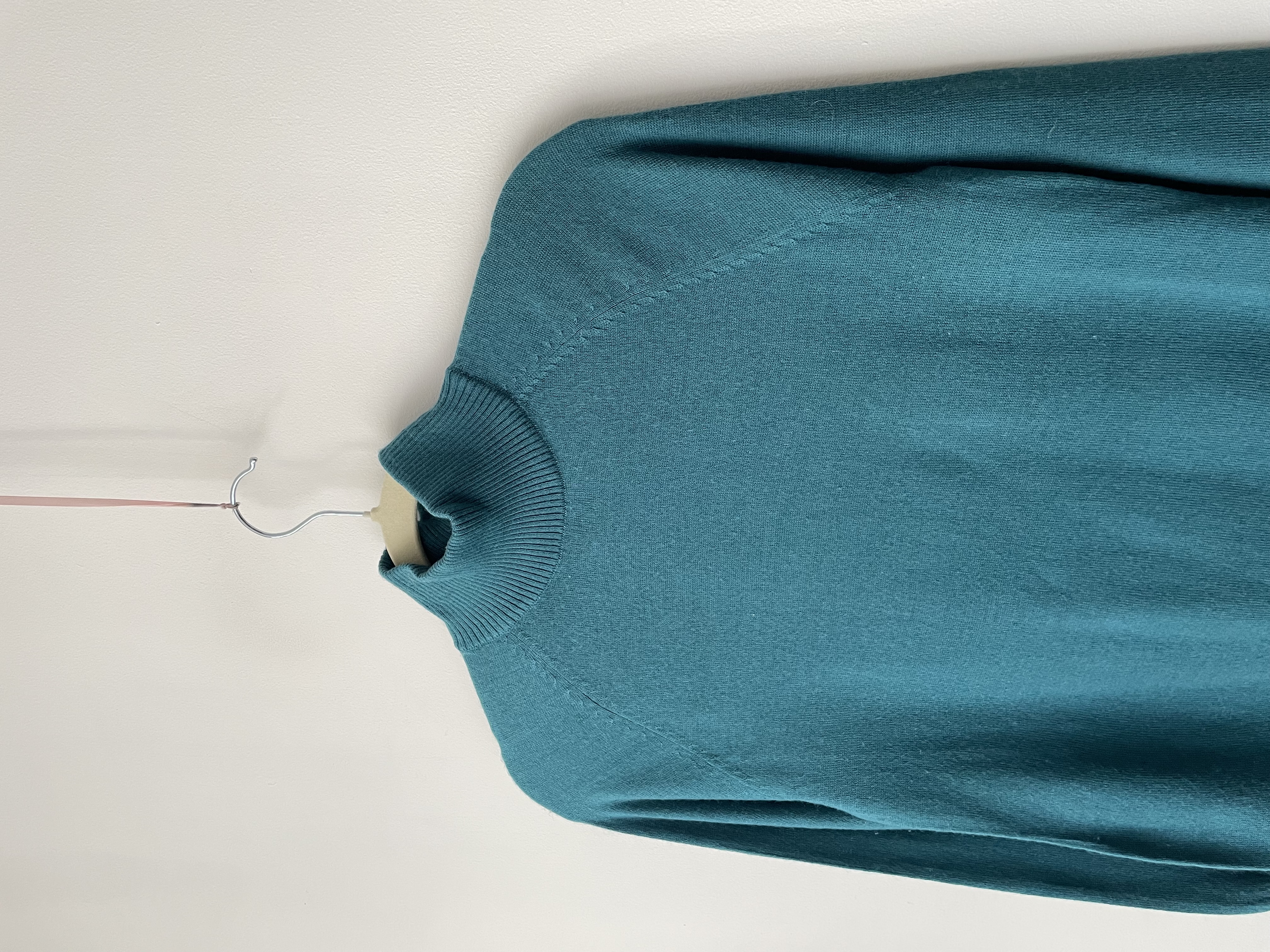 Sweater petróleo lana. Talla: S 2