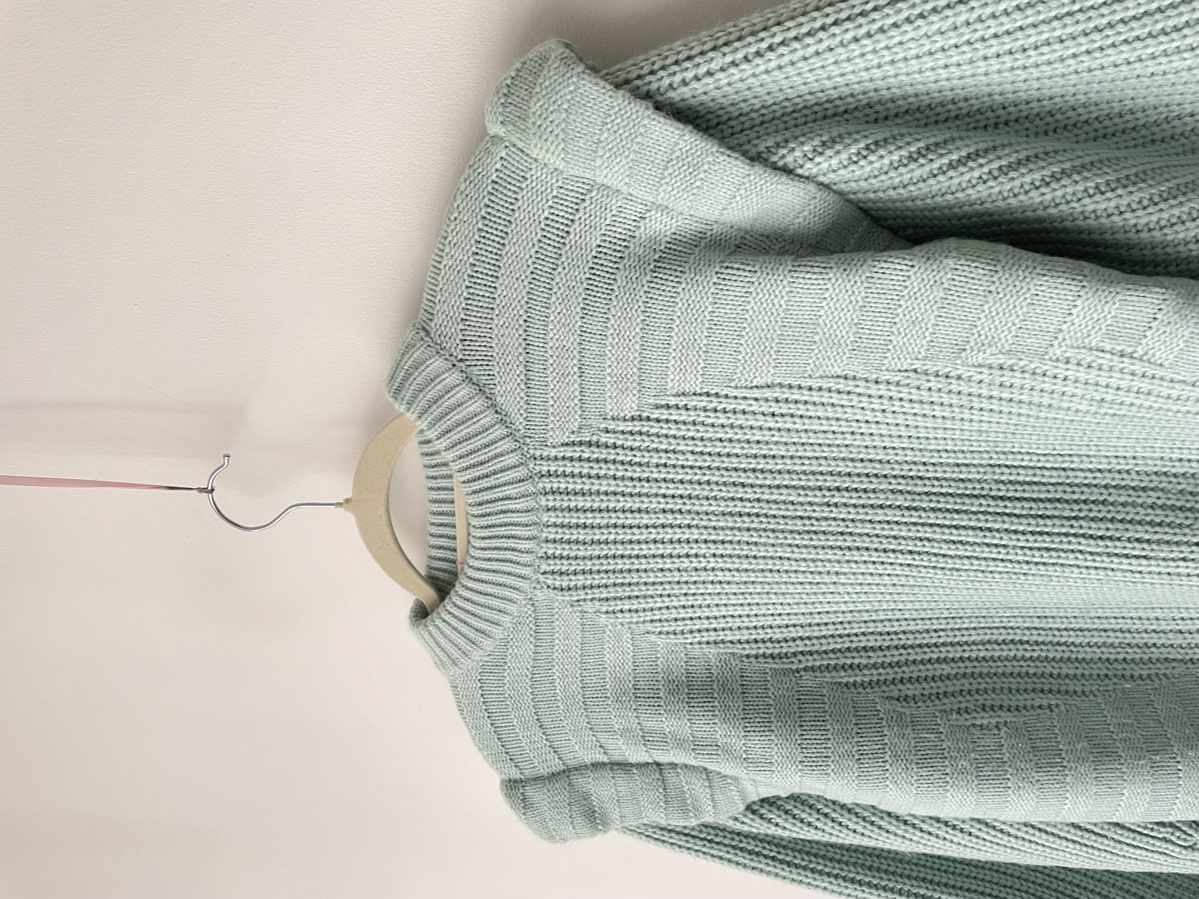 Sweater verde agua. Talla: 34 oversized (S/M) 3