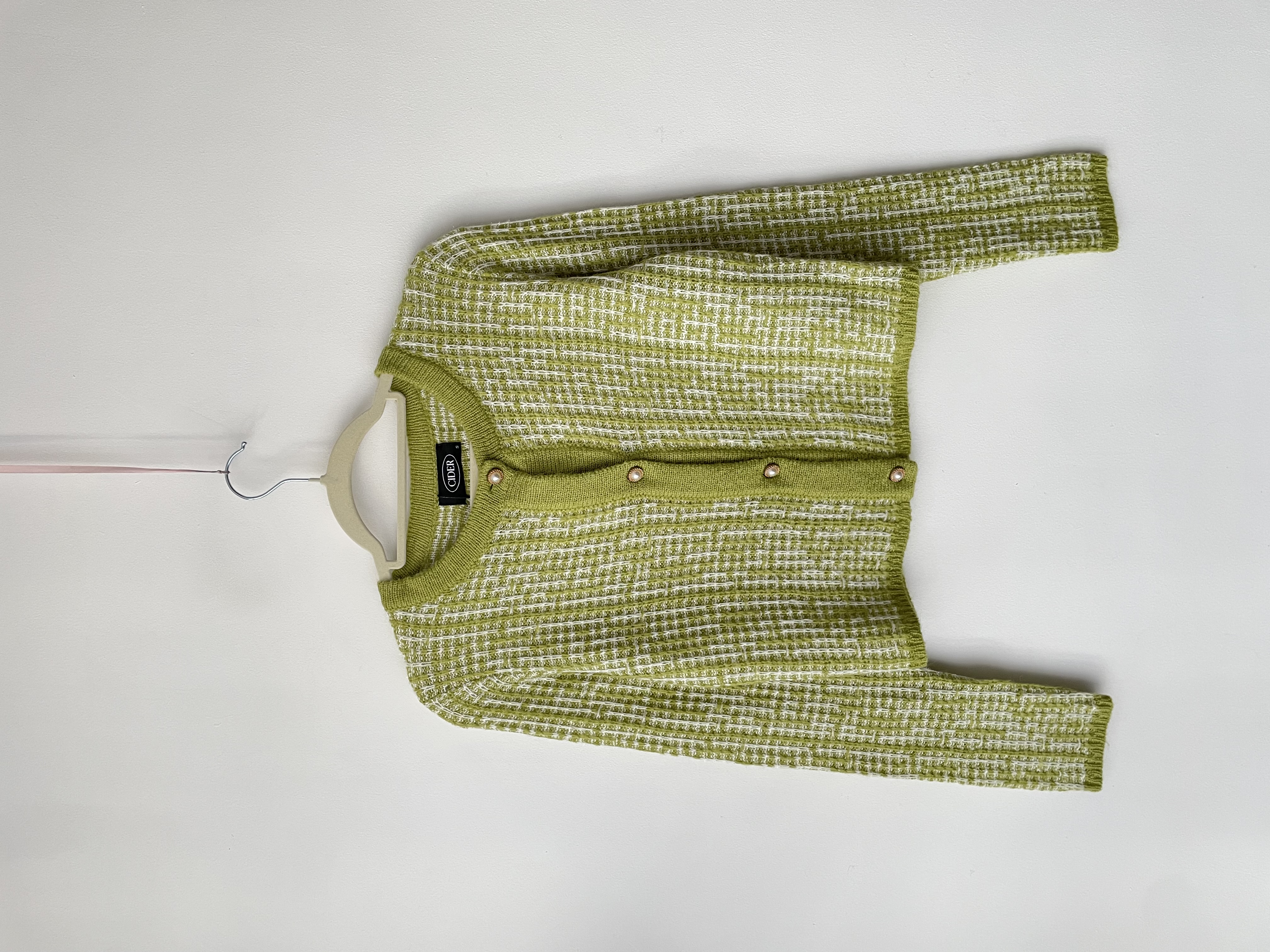 Cardigan perlas. Talla: S 1