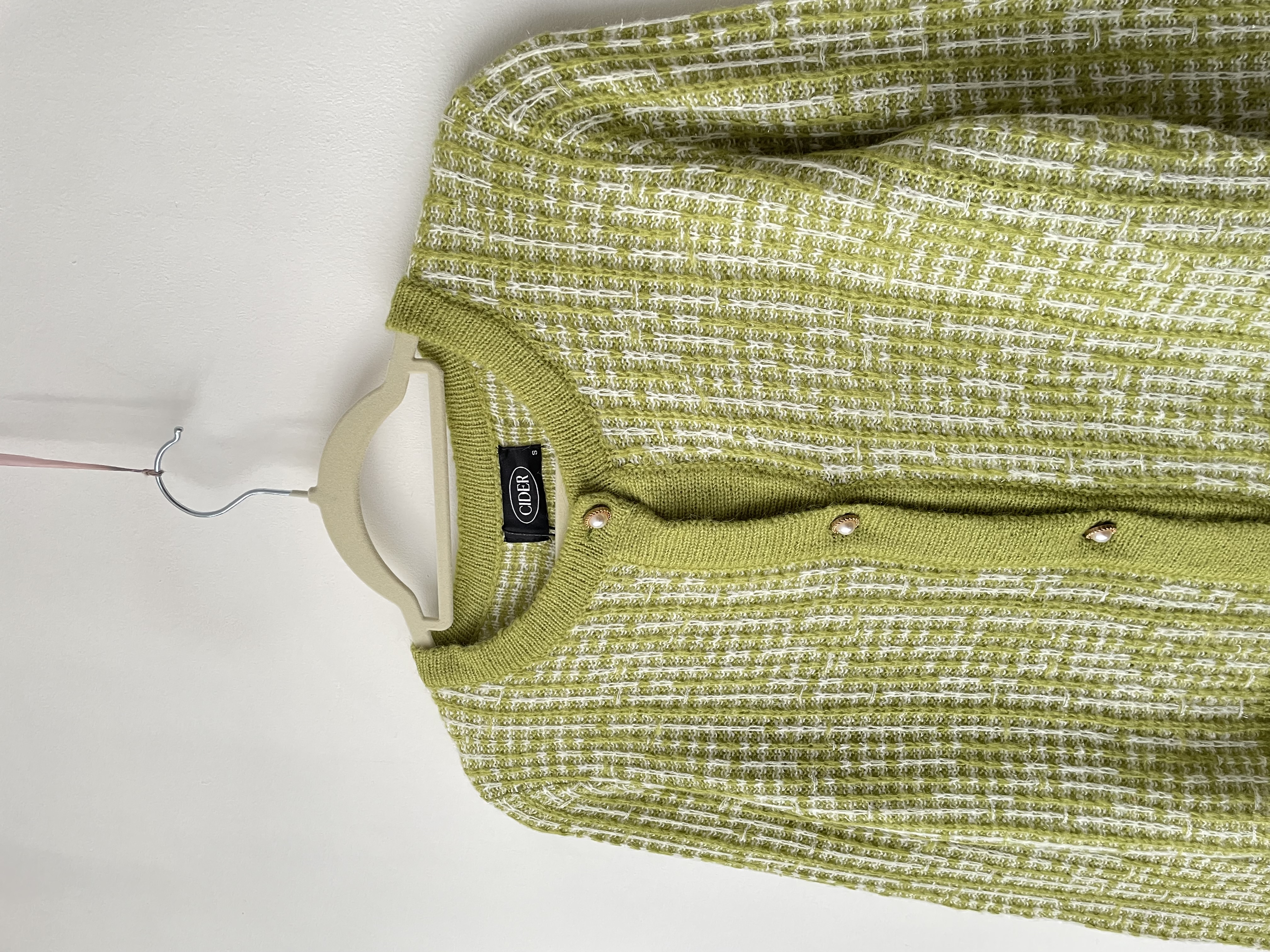 Cardigan perlas. Talla: S 2