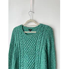 Sweater verde . Talla: M 3