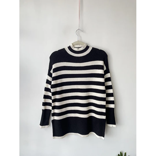 Sweater rayas. Talla: XS oversized