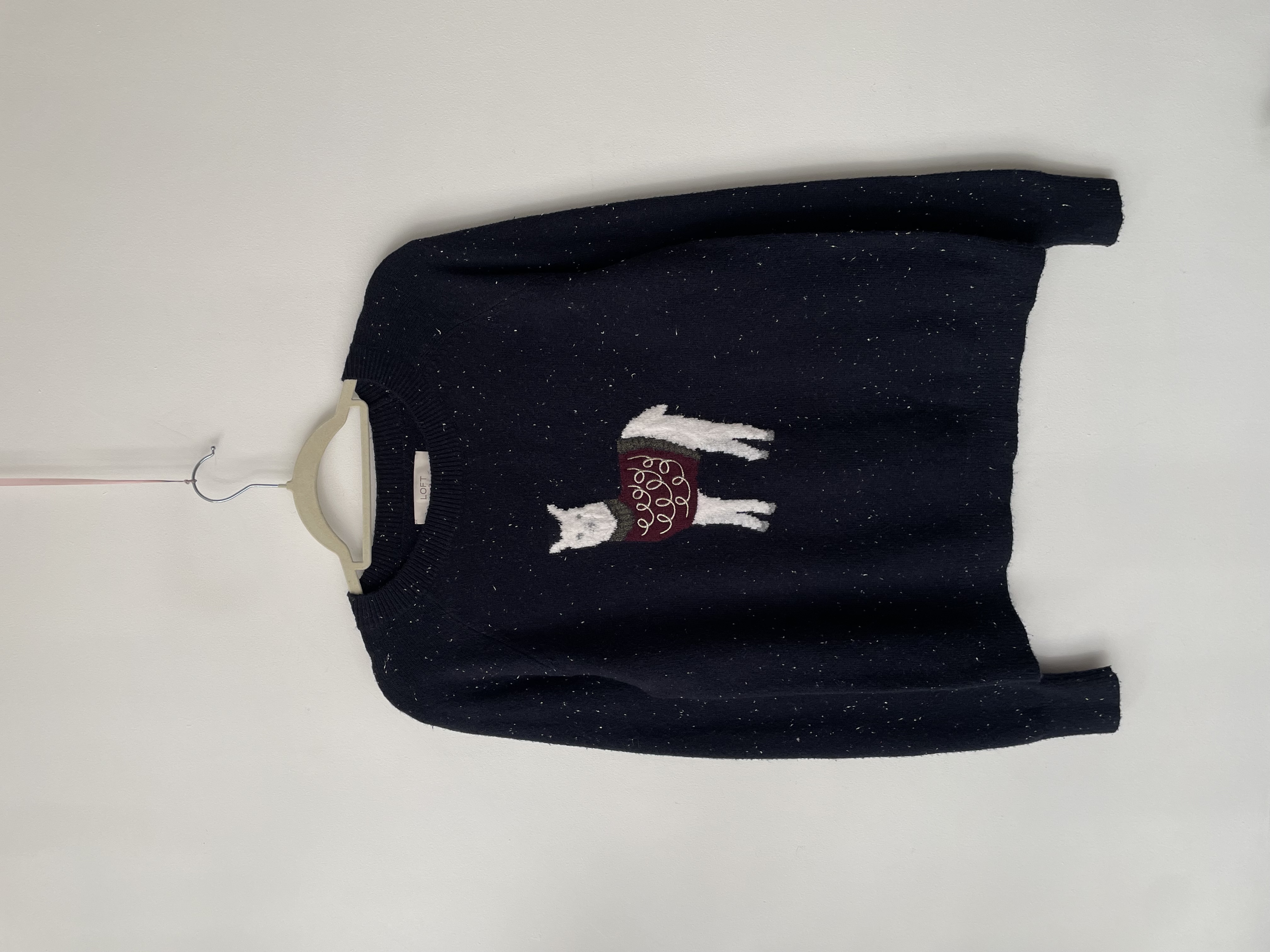Sweater llama. Talla: S grande (M) 1