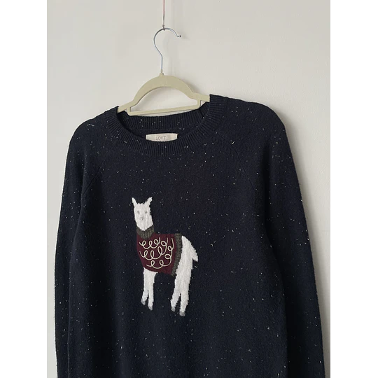 Sweater llama. Talla: S grande (M)
