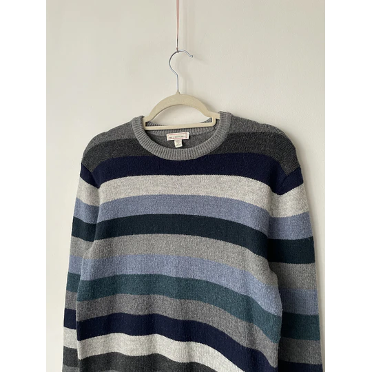 Sweater lana rayas. Talla: S hombre M mujer