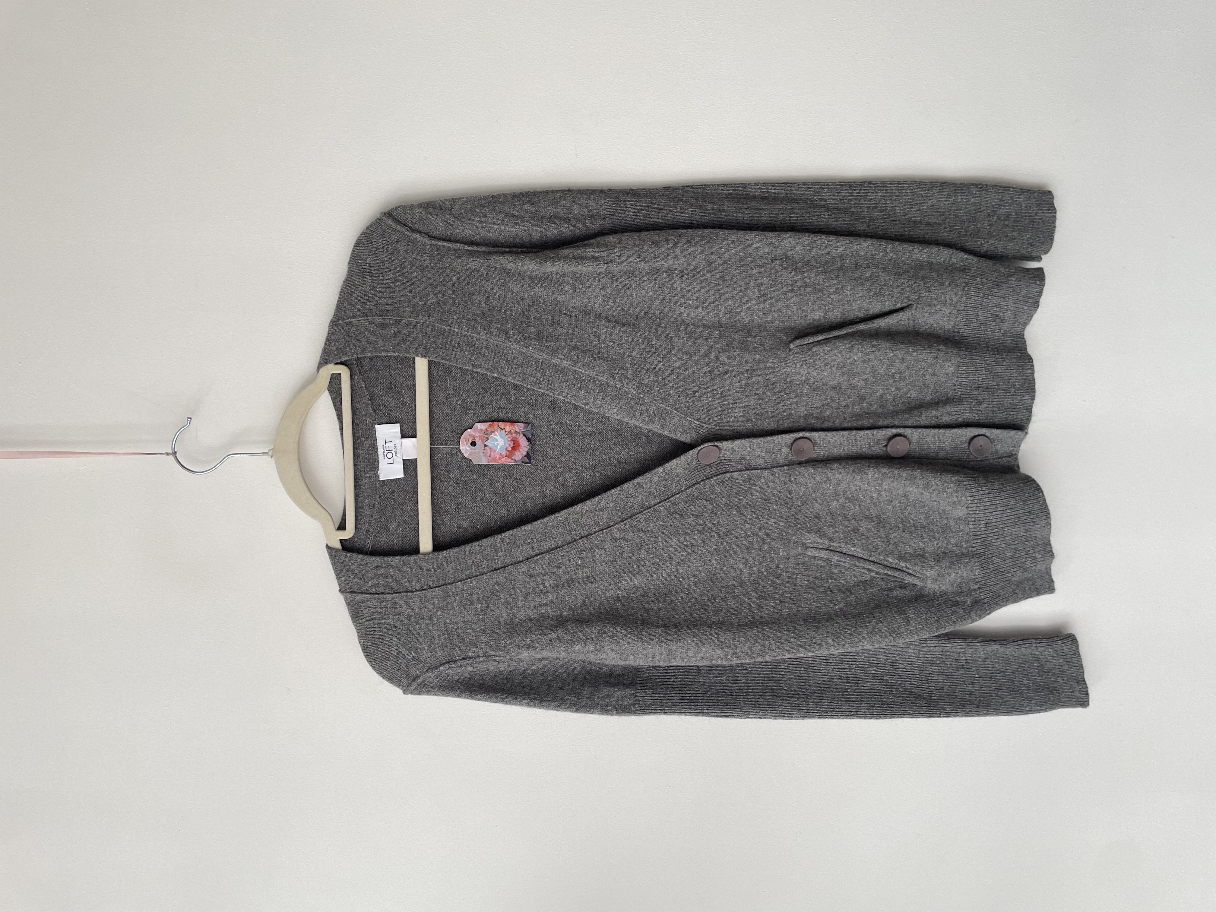 Cardigan gris . Talla: Mp (S) 1
