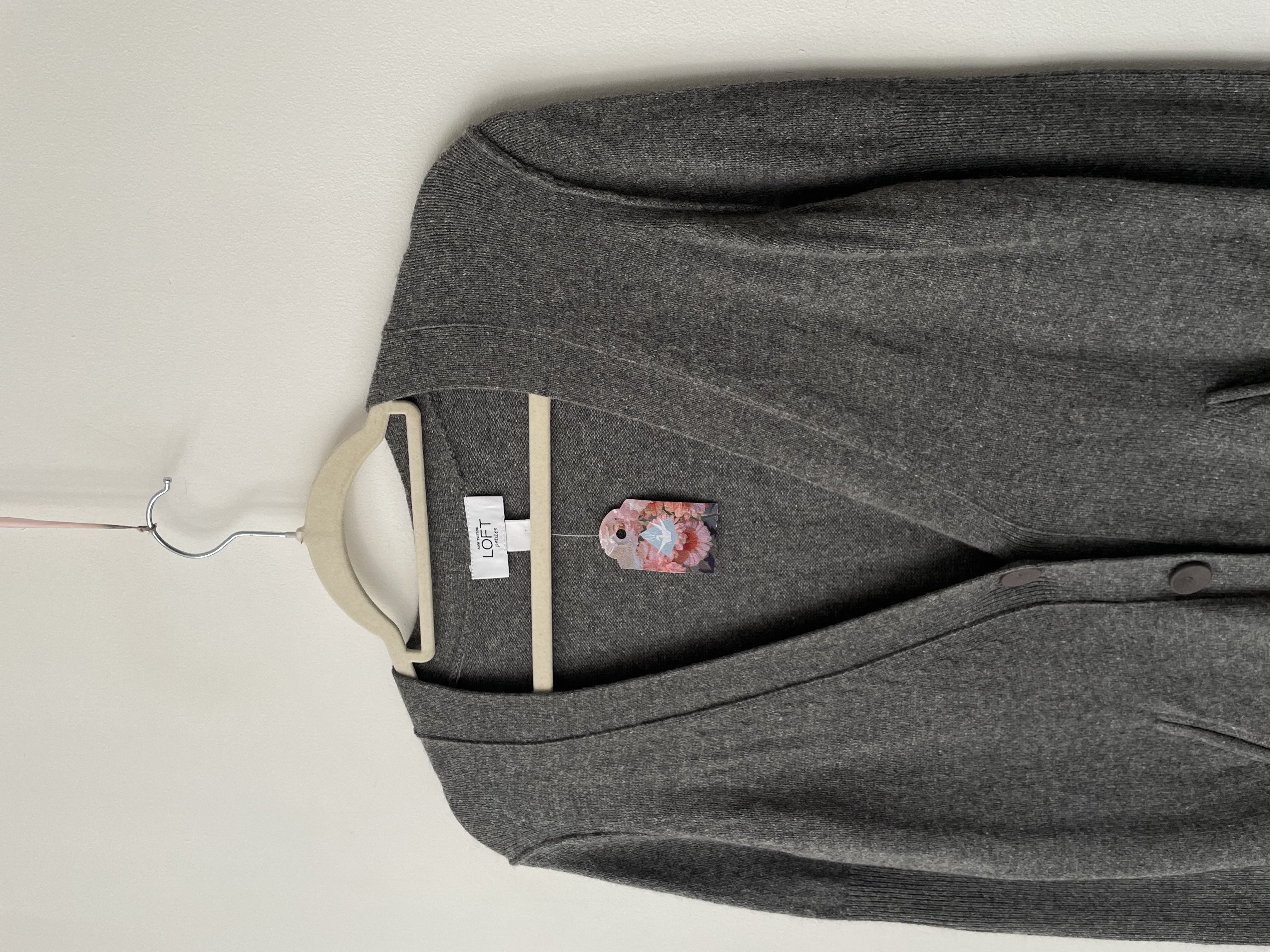 Cardigan gris . Talla: Mp (S) 2