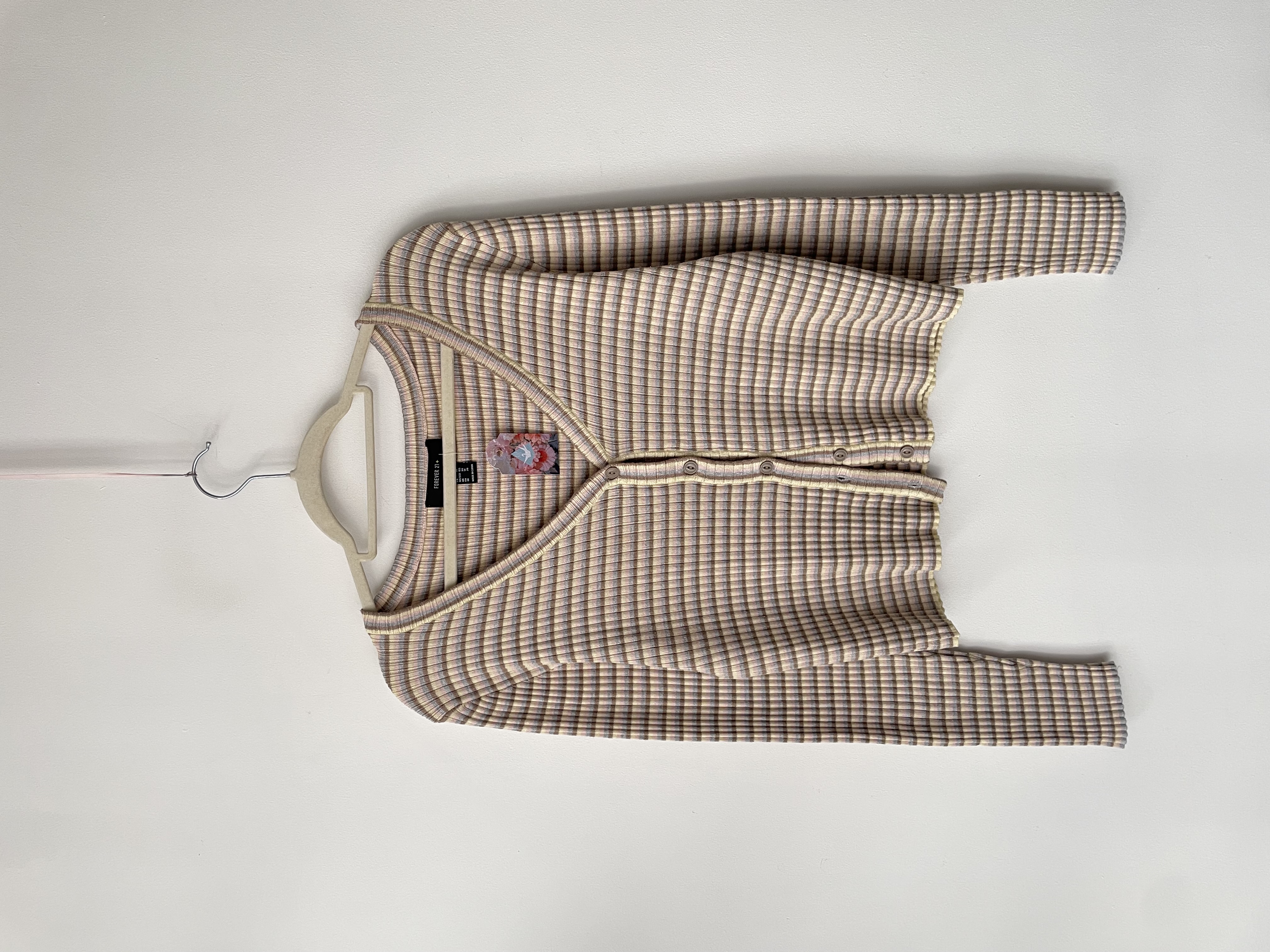 Cardigan rayas. Talla: XL 1